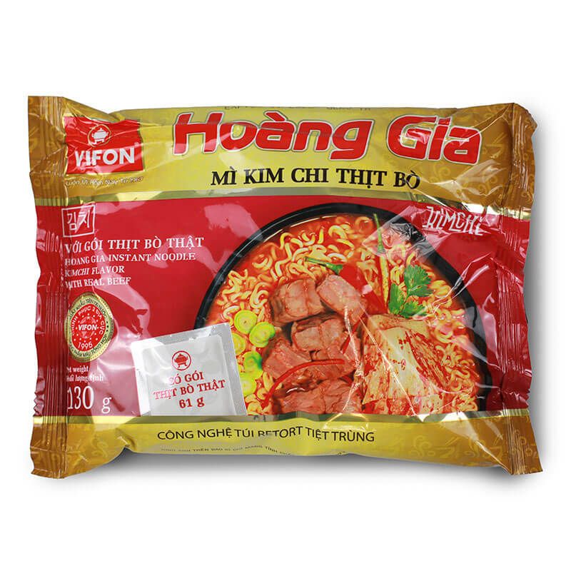 Kimchi Instantná polievka HOANG GIA s hovädzím mäsom VIFON 130g