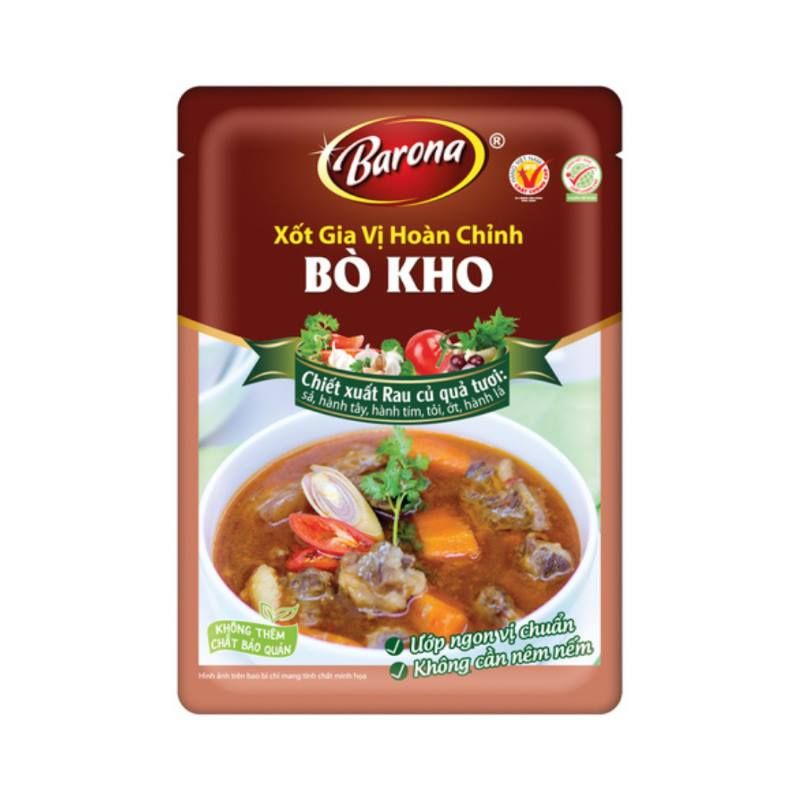 Korenie na dusené hovädzie mäso BARONA 80g