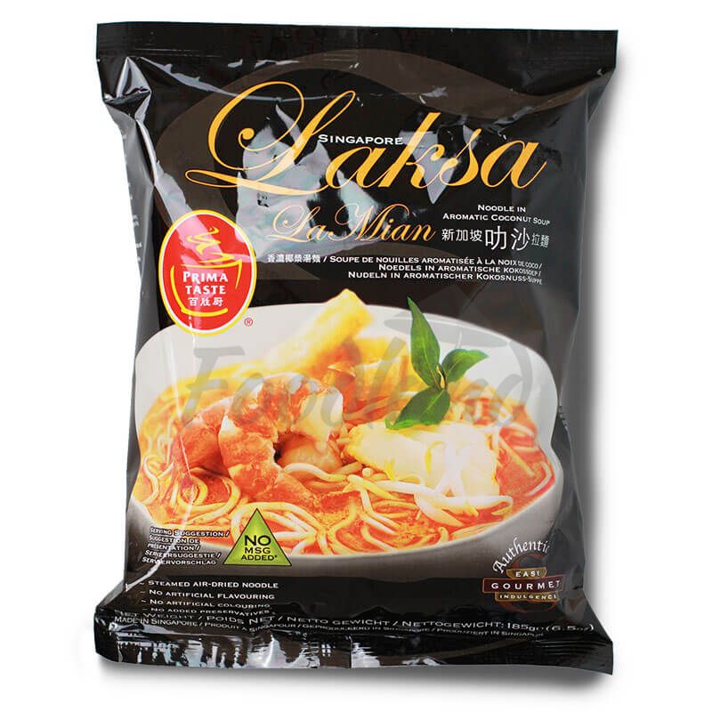 Singapurská Laksa La Mian PRIMA TASTE 185g